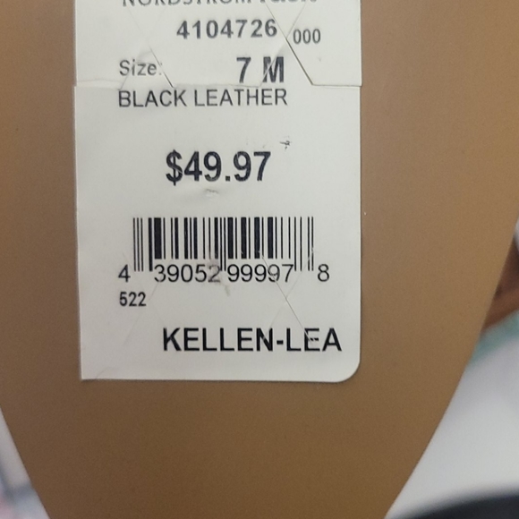 Black Susana flats shoes - Picture 3 of 3